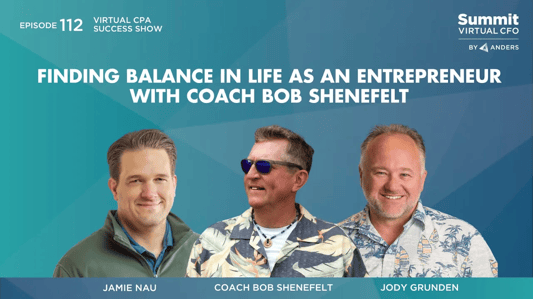 Finding Balance in Life as an Entrepreneur - Coach Bob Shenefelt