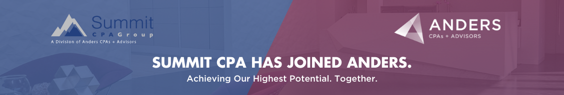 Summit CPA joined Anders