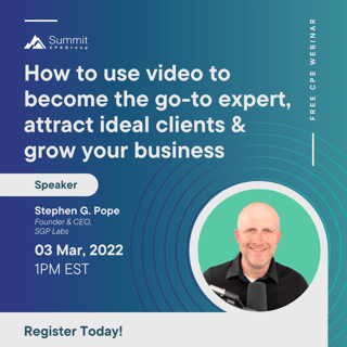 How to use video to become the go-to expert, attract ideal clients & grow your business