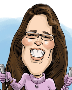 Kelly Schuknecht - Portrait Caricature