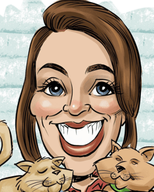 Rachel Fredrickson - Portrait Caricature