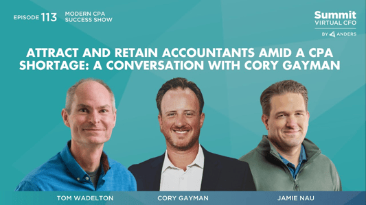 Attract and Retain Accountants Amid a CPA Shortage: A Conversation with Cory Gayman