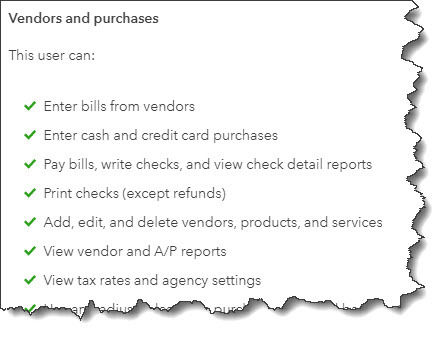 Your Vendors and Purchases