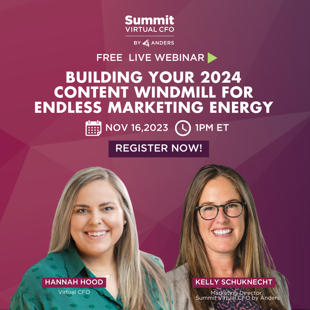 Free Webinar: Build Your 2024 Content Windmill