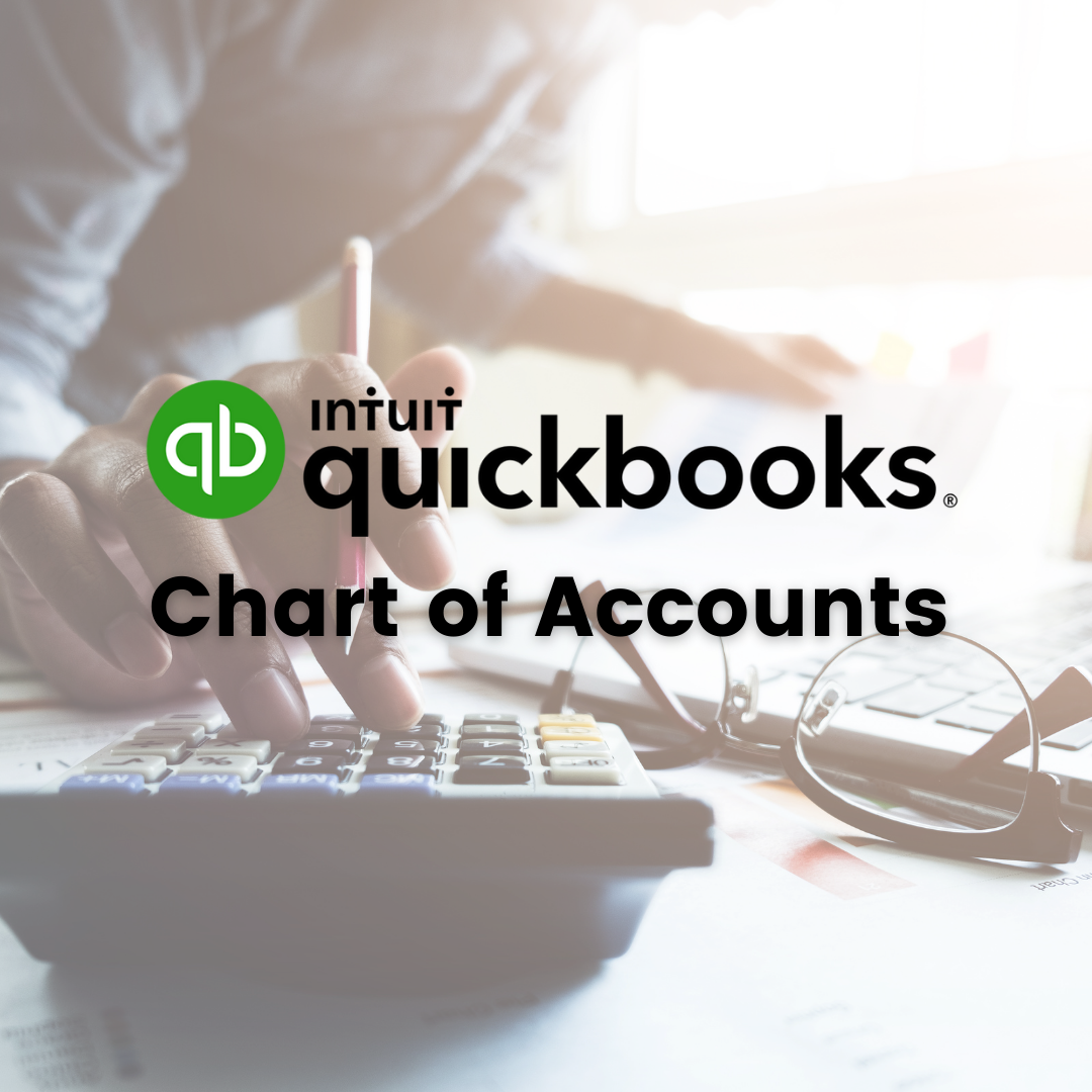 quickbooks chart of accounts