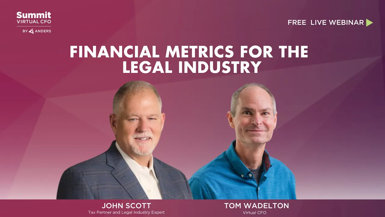 Financial Metrics for the Legal Industry