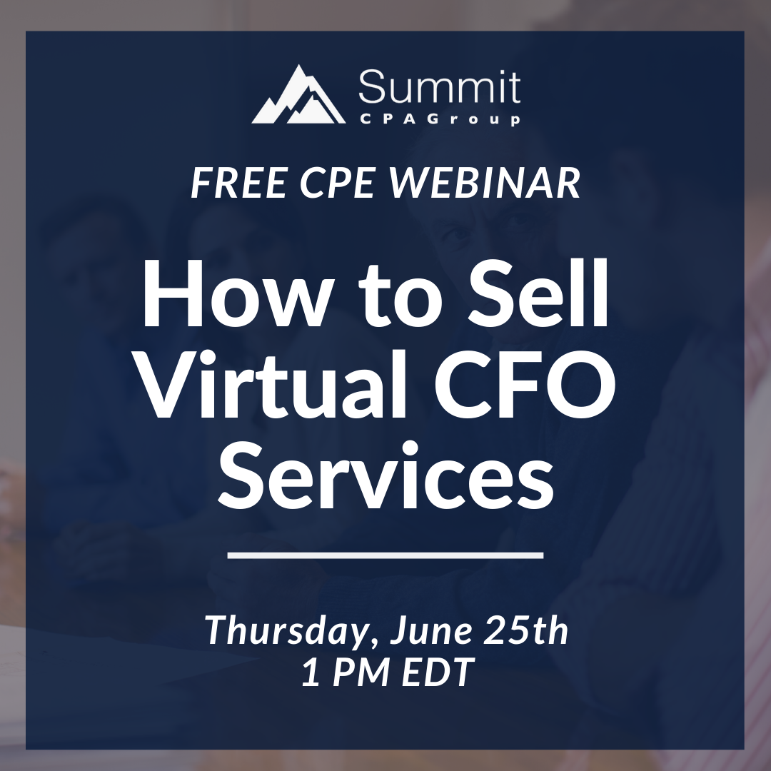 How to Sell Virtual CFO Services