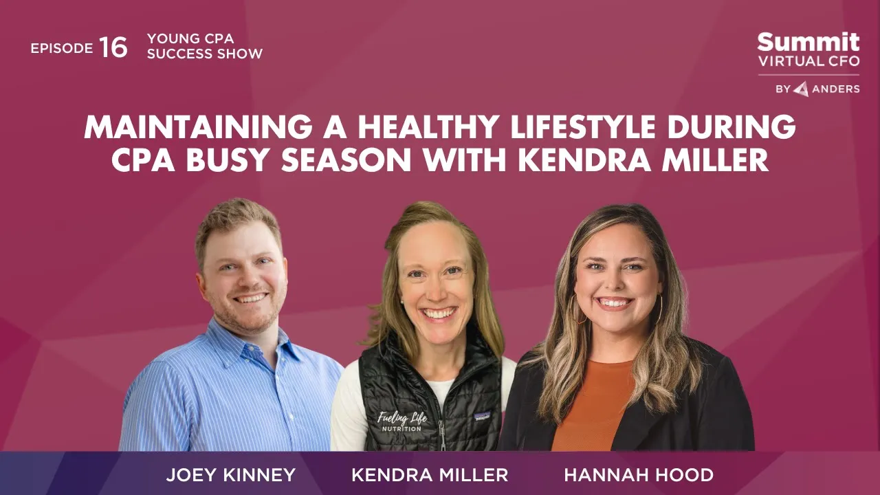 Kendra Miller: Maintain a Healthy Lifestyle During Busy Season